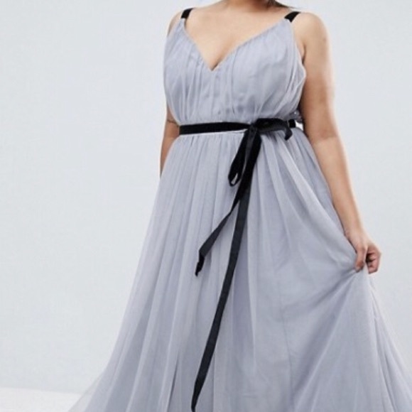 ASOS Curve Dresses & Skirts - A-Line Tulle Dress-Price Firm